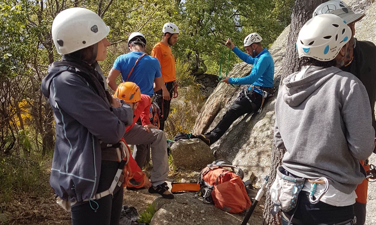 BAUTISMO ESCALADA DEPORTIVA EN ROCA
