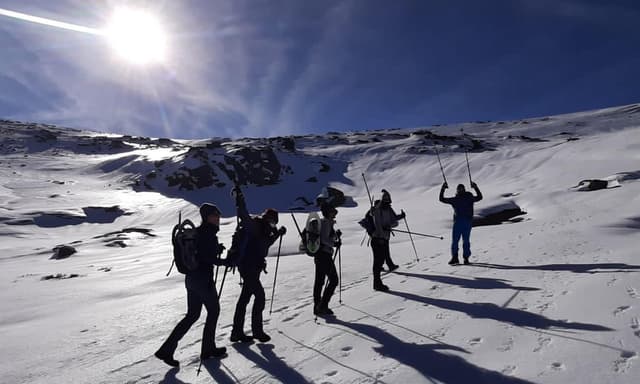 RAQUETAS DE NIEVE EL CALVITERO